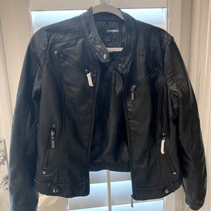 100% Vegan Leather Jacket